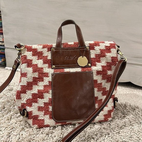 Patricia Nash Bags Patricia Nash Woven Casoli Convertible Backpack